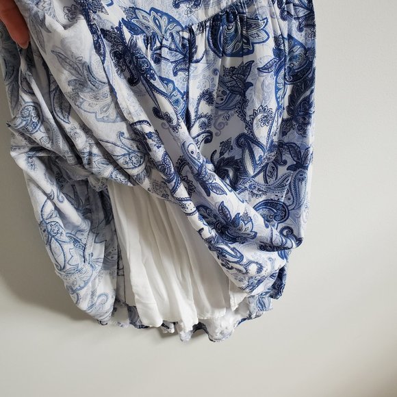 Garage floral print open back strap dress - Picture 5 of 5